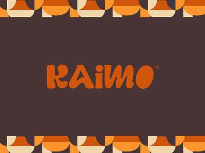 Kaimo™ Logo & Brand Identity bean brand coffee coffee logo identity illustration logotype pattern retro type typography vector workmark