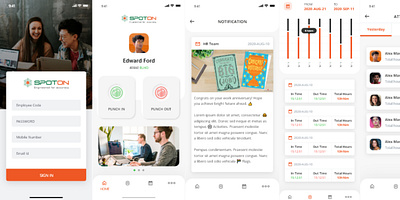 SPOTON - Attendance Management Application