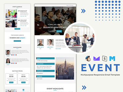 Events – Multipurpose Responsive Email Template email templates event email template