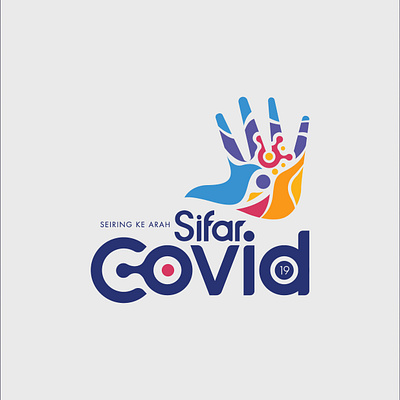 Sifar Covid Logo awarenesslogo branding campaignlogo covid covidlogo design graphic graphic design illustration logo logodesign typography vector viruslogo