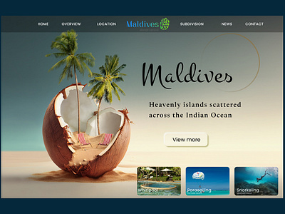 Explore Maldives autotype branding design dribble explore explore maldives graphic design honeymoon illustration logo maldives photos photoshop ui