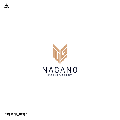 NAGAANO PHOTOGRAPHY app branding design graphic design illustration logo typography