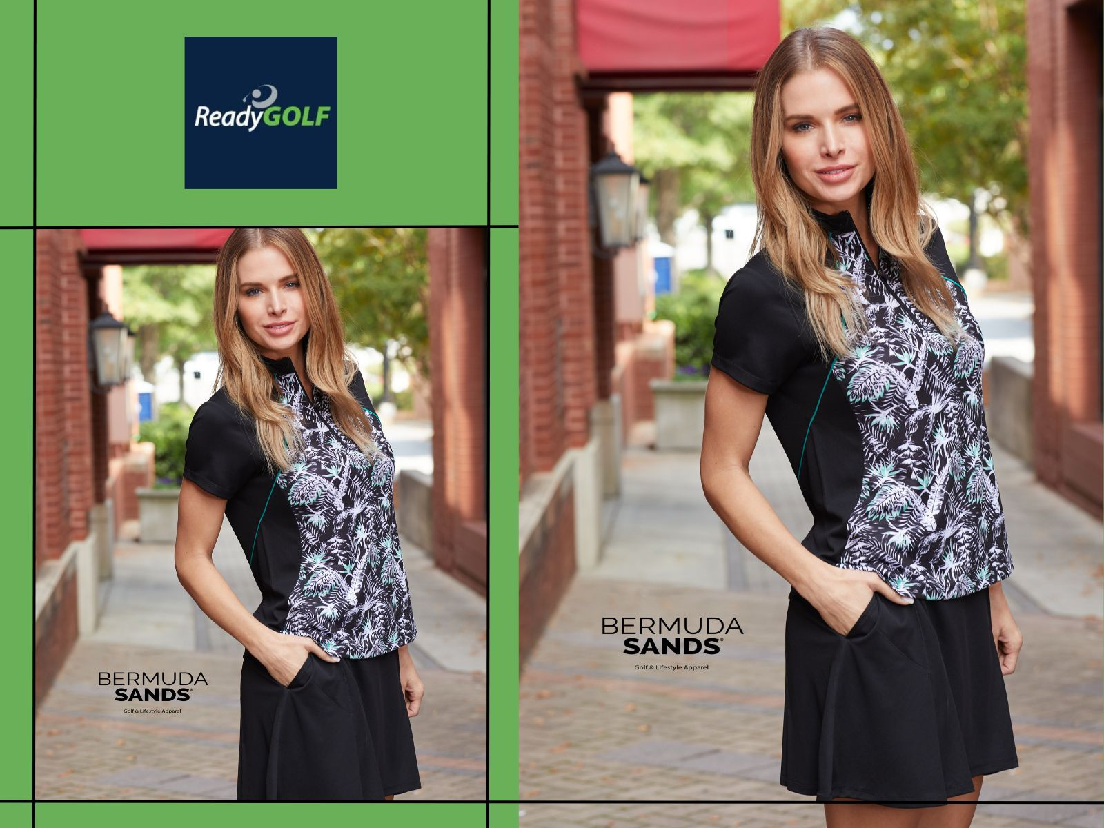 Bermuda Sands Golf Apparel for Men and Women ReadyGOLF by ReadyGOLF on Dribbble