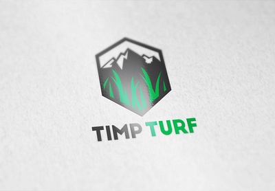 Timp Turf Logo Design branding landscape logo logo logo design utah