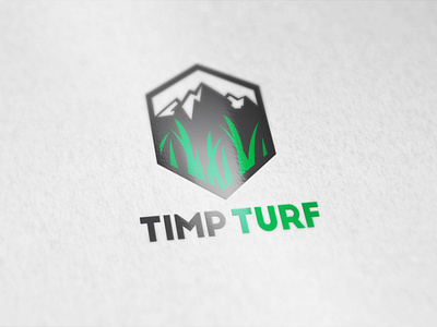 Timp Turf Logo Design branding landscape logo logo logo design utah