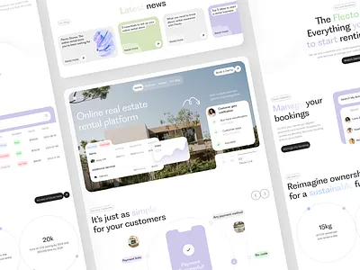 Real Estate Landing Page agent apartment broker business home house investment landing page property property dearch real estate agency realestate realtor residance startup ui ux web webdesign website website design