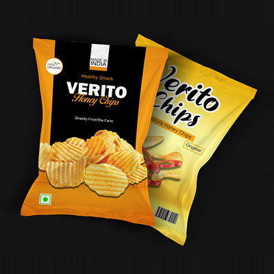 Verito chips packets designing branding design graphic design typography