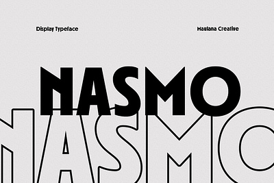 Nasmo Retro Sans Font animation branding design font fonts graphic design illustration logo nostalgic ui