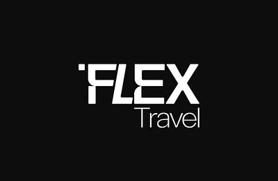 FLEX Travel Suitcase | LOGO DESIGN & BRAND IDENTITY 3d animation branding design graphic design illustration logo motion graphics ui vector