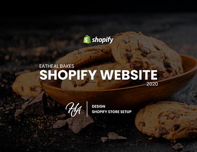 EatHeal Bakes Shopify Website design shopify shopify store