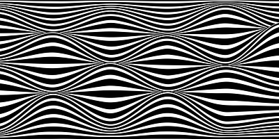 Optical illusion wave 3d art design distortion dynamic graphic design illusion illustration mesh optical shape surreal wave