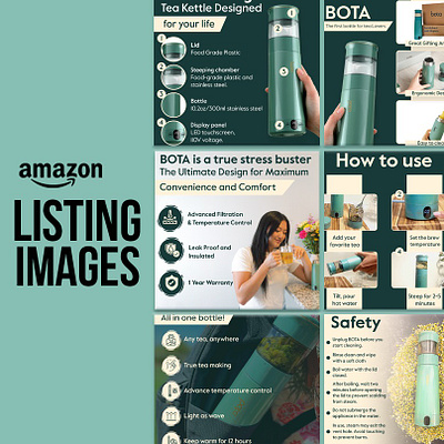 Amazon Listing Images-Bota branding graphic design logo