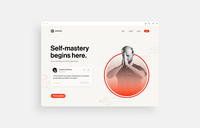 Tai Chi website ui ux web