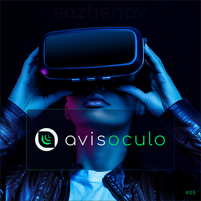 Acis oculo logo a virtual reality animation avis branding crea creative design graphic design illustration logo logotype oculo reality style ui ux vector virtual vr