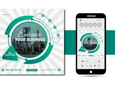 Corporate Business social media post design adobe illustrator advertaisment business corporate designer editable graphic design graphics instagram post media post post design social social media social template template vector website post
