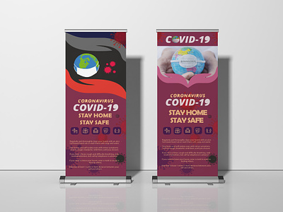 Roll Up Banner Design banner banner design branding branding design corporate cover design flyer graphic design logo poster roll up banner rollup social media post vector