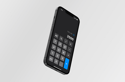 Mobile Calculator Daily UI Day #004 calculator dailyui design figma interface ios mobile product ui ux uxui