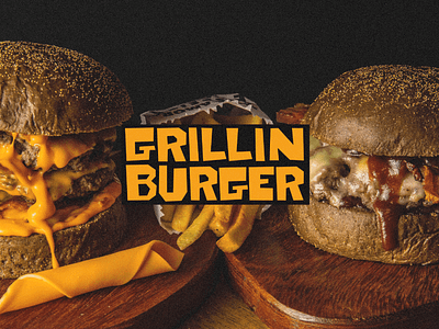 Grill'in Burger Brading&Packaging branding burger burgerbranding creative creativepackaging fastfood foodbrand fooddesigner foodpackaging hamburger logo packaging saudibrand uae