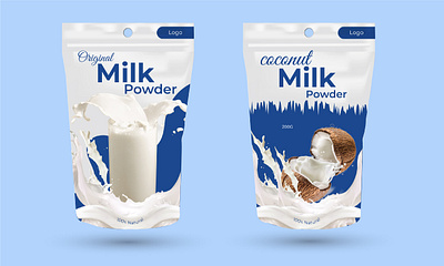 Pouch packaging design box packaging colorful package creative package design designer graphic design graphics label design milk package milk powder modern pouch package package design packaging pouch packaging product label product packaging