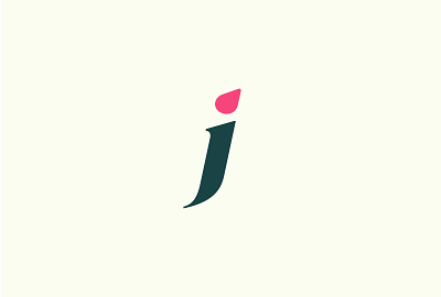 Juice Recruitment logo branding colour design graphic design j juice letter letterform logo monogram print serif typography