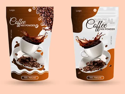 Pouch Packaging design box packaging coffee package coffee powder colorful package creative package design designer graphic design graphics label design modern pouch package package design packaging pouch packaging product label product packaging