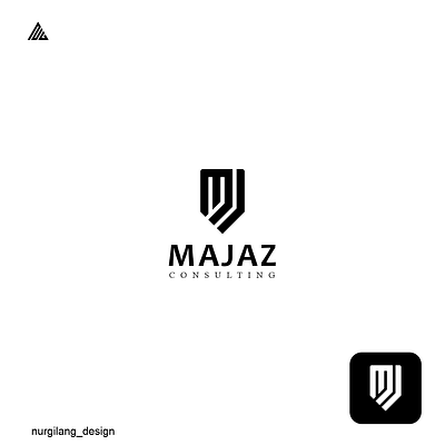 MAJAZ CONSULTING app branding design graphic design illustration logo typography ui ux vector