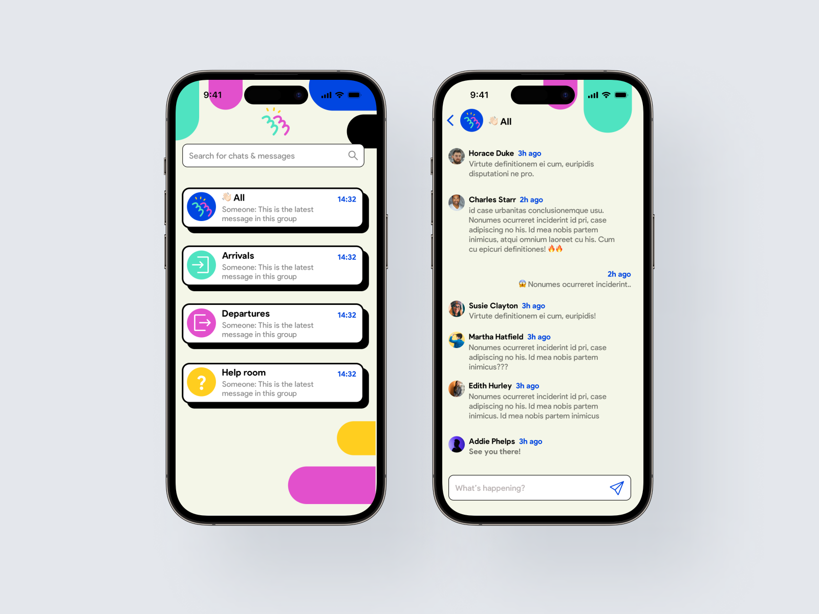 Event app by mar carnicer on dribbble