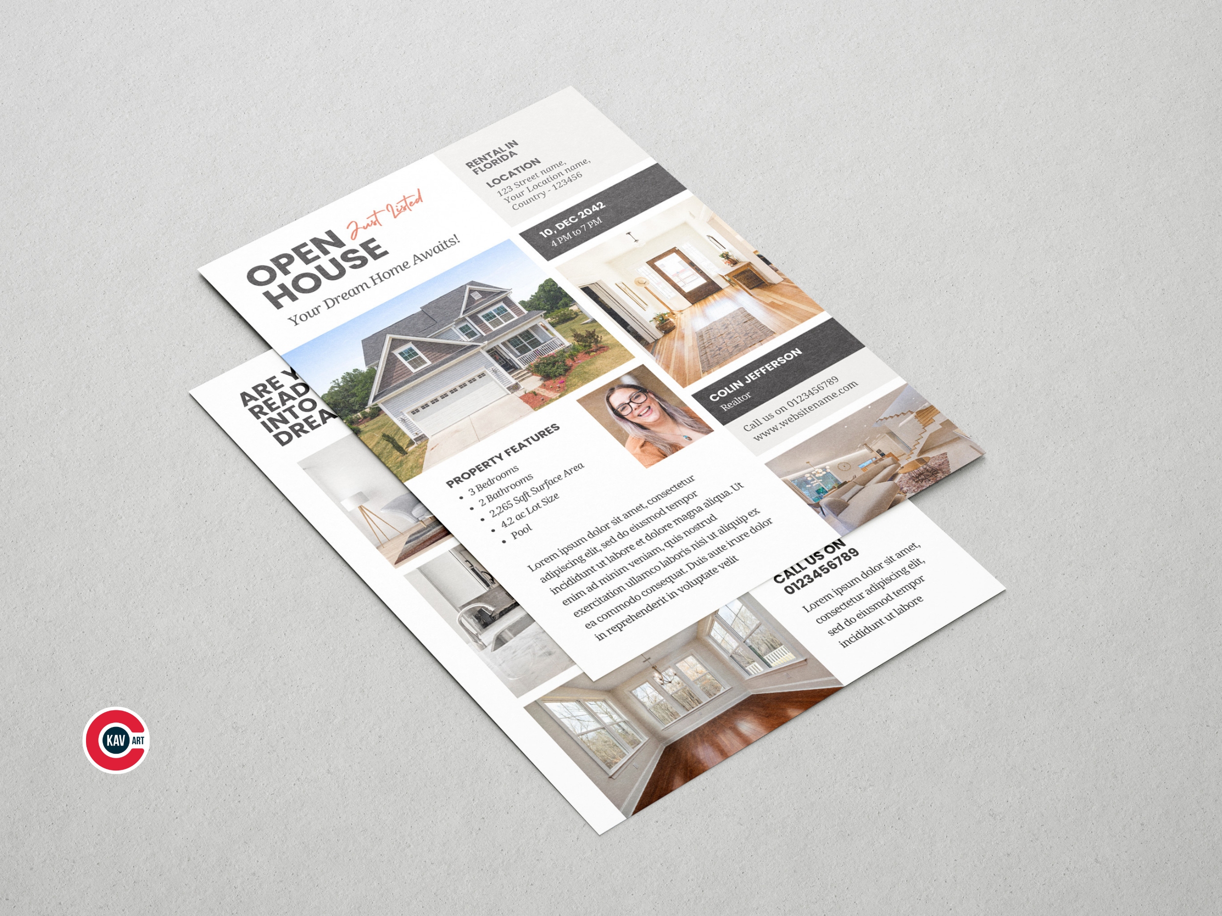 Elevate Your Real Estate Marketing with Our Open House Flyer business creative design etsy flyer graphic design house buy inspiration open house flyer real estate