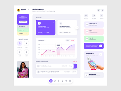 FinTech Dashboard admin admin interface admin panel admin theme admin ui analytics beautiful beautiful dashboard clean dashboard dashborad features fintech dashboard graphs interface minimal stats user dashboard