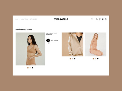 E-commerce product listing page ecommerce editorial editorial layout fashion leisurewear minimal design minimal site minimal website online shop online shopping online store pdp plp retail shopify store front ui web store website store womenswear
