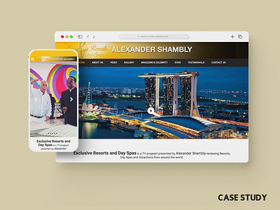 Exclusive Resorts - Case Study case study redesign ui ux website