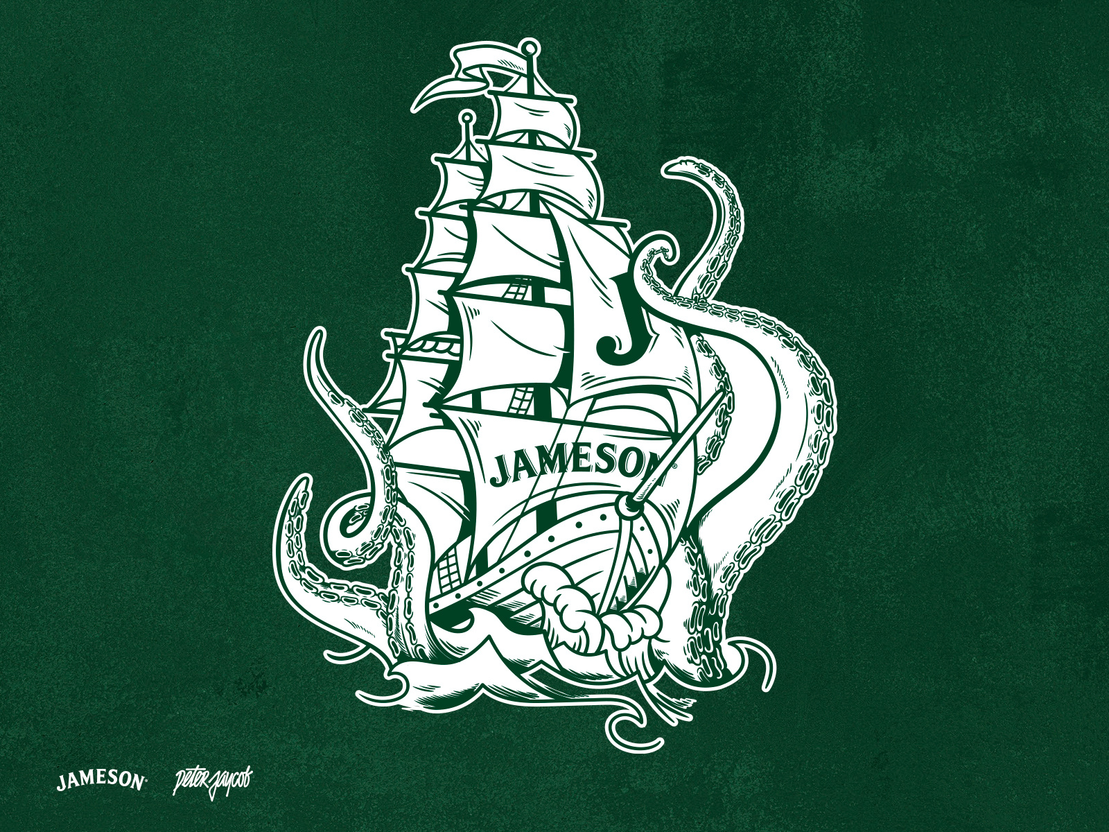 Example of Jameson Whiskey t-shirt designs