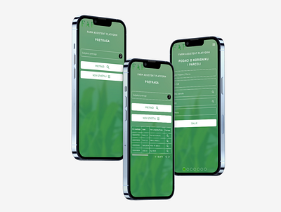Farm Assistent Platform Mobile app figma mobile application ui ui design ux ux design web application