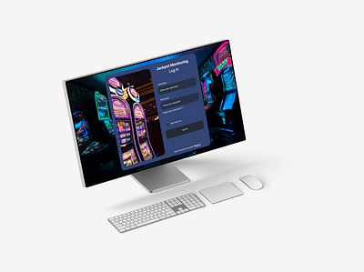 Jackpot Monitoring figma ui ui design ux ux design web application