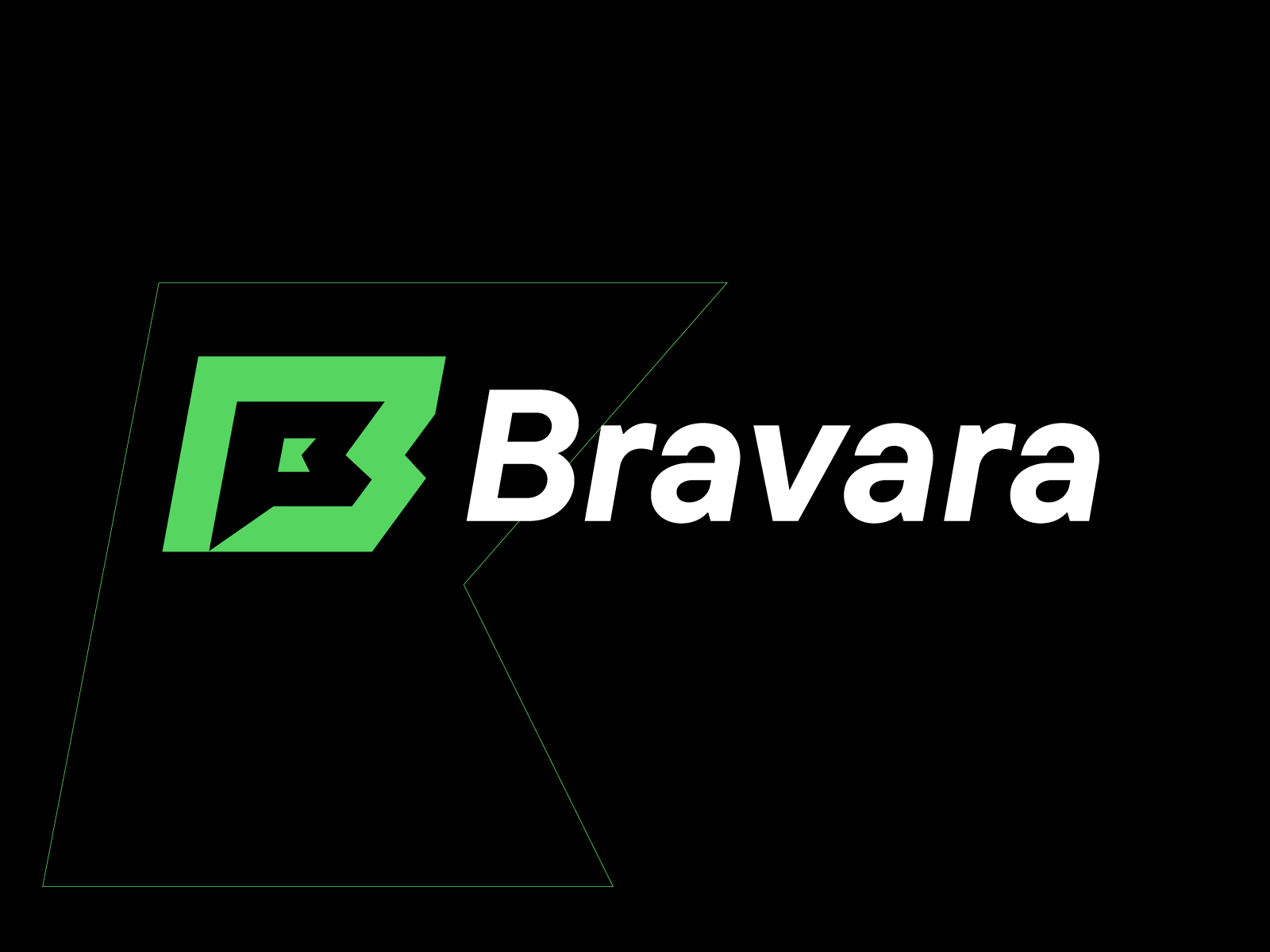 Bravara - Logo Branding brand branding design graphic design icon illustration illustrator logo logo design logodesign logos minimal typography ui