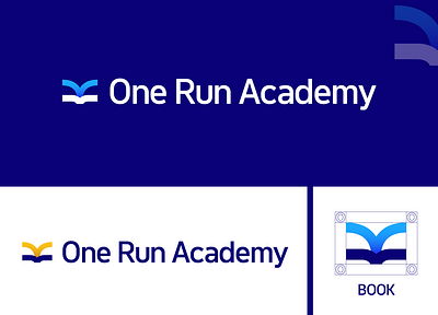 One Run Academy app branding design graphic design illustration logo logo desidn vector