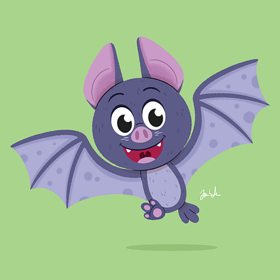 Bat character animation bat board book character childrens cute halloween illustration kids lit picture book spooky season