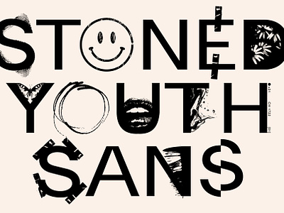 STONED YOUTH - GRAPHIC FONT