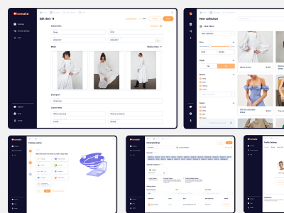Otomate | All-in-one Content Platform for eCommerce application branding business dashboard ecommerce ui user experience ux uxui web design