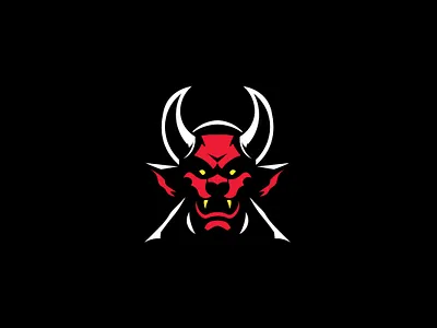 Creature of the Night👹 branding graphic design logo mythology