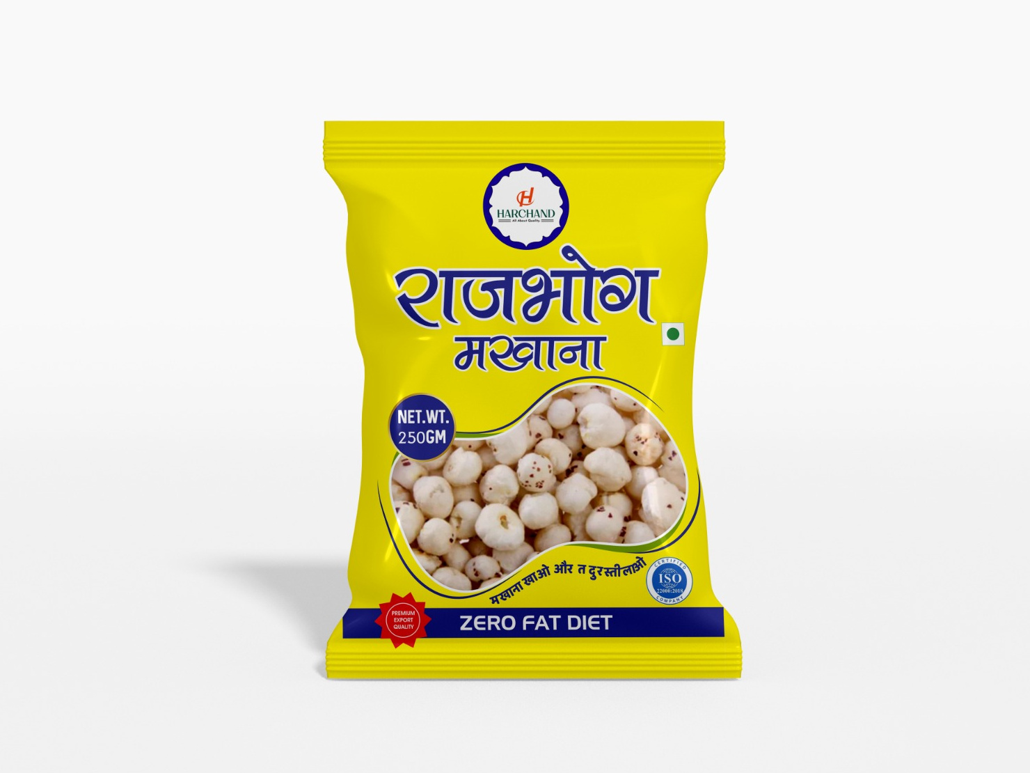 Makhana (Fox Nuts) Pouch Design by Lal chand Kumawat on Dribbble