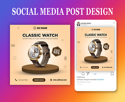 SOCIAL MEDIA POST DESIGN social media post design