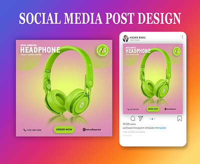 SOCIAL MEDIA POST DESIGN social media post design