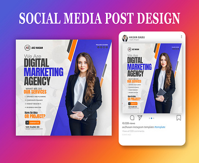 SOCIAL MEDIA POST DESIGN social media post design