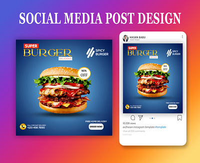 SOCIAL MEDIA POST DESIGN graphic design social media post design