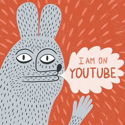 Starting my own YouTube channel ! animal illustration animals illustration art art journey art project character design cute characters cute illustration editorial illustration fox illustration illustrated book illustrated story illustration illustration project illustrator illustrators life kid lit picture book rabbit illustration vlog