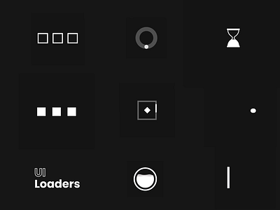 UI loaders | Micro Interactions after effects animation buffer animations button animations figma interactions loaders loading loading animations micro micro animations motion graphics ui ui animations uiux uiux micro interactions user experience