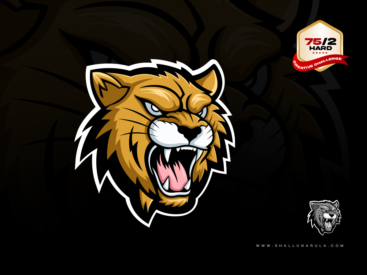 Tiger Mascot Logo - Available for Sale by Shallu Narula on Dribbble