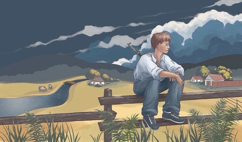 “Modern war” book cover illustration art book book cover book design character digital art illustration