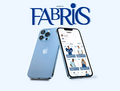 Fashion (FABRICS) Mobile App Design 3d appdesign apps branding design dribbble fabrics fashion figma graphic design illustration logo mobileapp ui uiux userfriendly userinterface